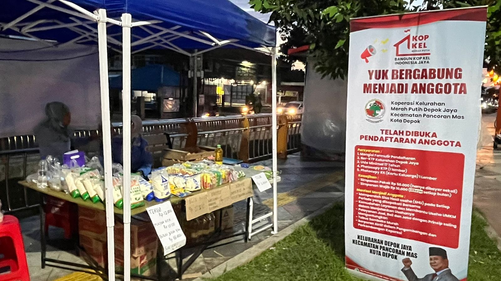 Bazar Sembako Murah Koperasi Kelurahan Merah Putih Depok Jaya: Modal 390K Kini Jadi Motor Ekonomi Warga